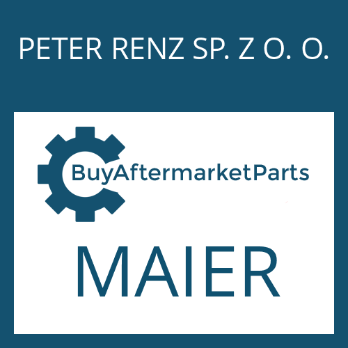 MAIER PETER RENZ SP. Z O. O. WASHER