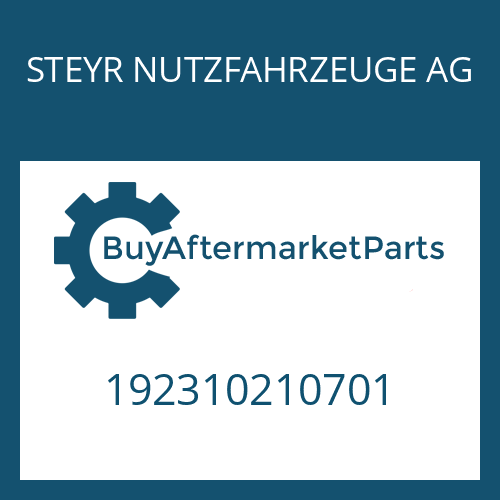 STEYR NUTZFAHRZEUGE AG 192310210701 - INTERM.HOUSING