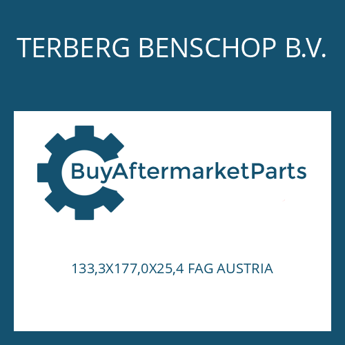 TERBERG BENSCHOP B.V. 133,3X177,0X25,4 FAG AUSTRIA - ROLLER BEARING