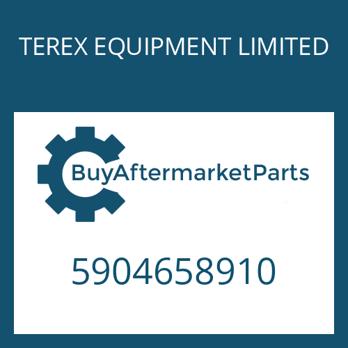 5904658910 TEREX EQUIPMENT LIMITED SUPPORT DISC