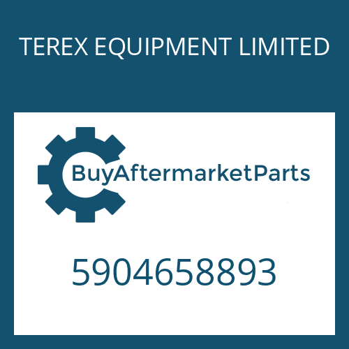 TEREX EQUIPMENT LIMITED 5904658893 - O-RING