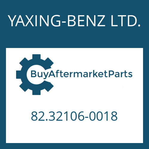 YAXING-BENZ LTD. 82.32106-0018 - COVER