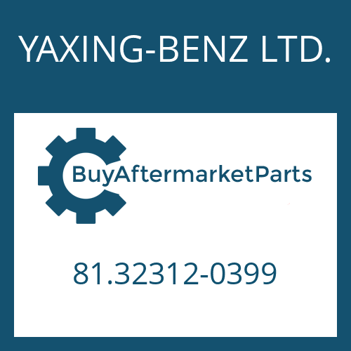 YAXING-BENZ LTD. 81.32312-0399 - WASHER