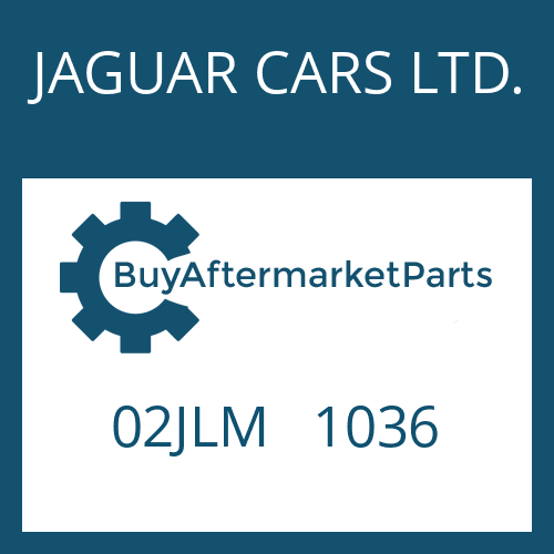 JAGUAR CARS LTD. 02JLM 1036 - SNAP RING