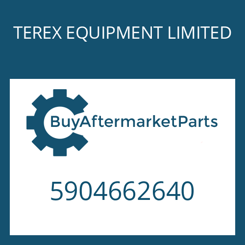 TEREX EQUIPMENT LIMITED 5904662640 - ROUND SEALING RING