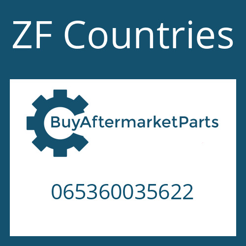 ZF Countries 065360035622 - TIE ROD