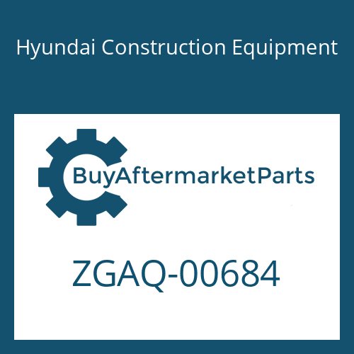 Hyundai Construction Equipment ZGAQ-00684 - PIPE-HOSE