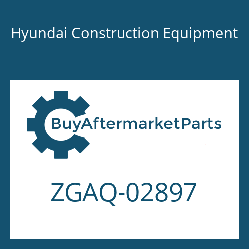 Hyundai Construction Equipment ZGAQ-02897 - PIECE-CENTER