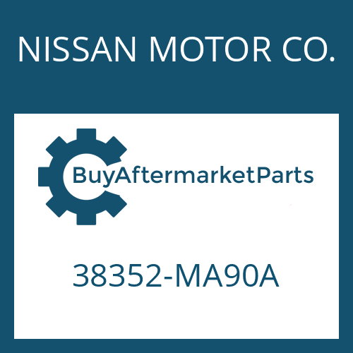 NISSAN MOTOR CO. 38352-MA90A - BREATHER