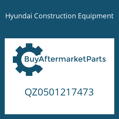 Hyundai Construction Equipment QZ0501217473 - GASKET