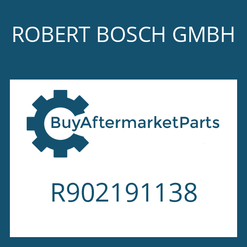 ROBERT BOSCH GMBH R902191138 - HYDROSTATIC UNIT