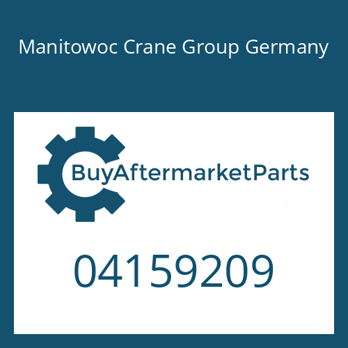 04159209 Manitowoc Crane Group Germany IMPULSGEBER