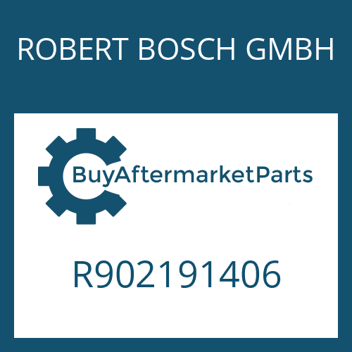 ROBERT BOSCH GMBH R902191406 - HYDROSTAT