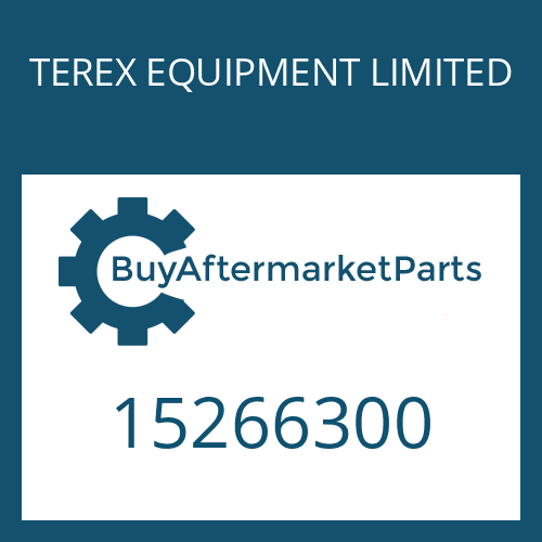 TEREX EQUIPMENT LIMITED 15266300 - SNAP RING