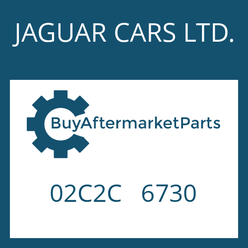 JAGUAR CARS LTD. 02C2C 6730 - O-RING