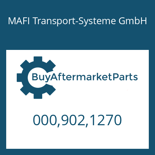 MAFI Transport-Systeme GmbH 000,902,1270 - BRAKE HEAD