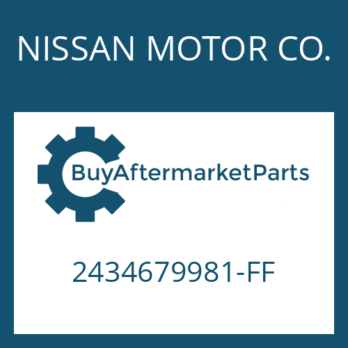NISSAN MOTOR CO. 2434679981-FF - CABLE TIE