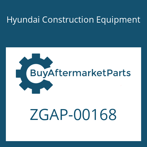 ZGAP-00168 Hyundai Construction Equipment PIN