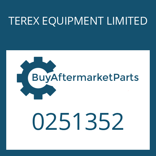TEREX EQUIPMENT LIMITED 0251352 - SHIM PLATE