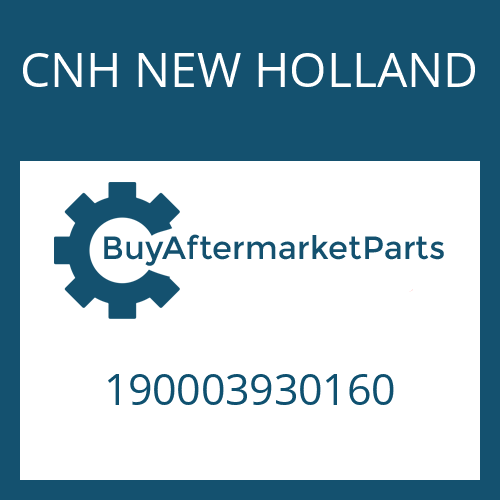 CNH NEW HOLLAND 190003930160 - WASHER