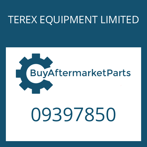 09397850 TEREX EQUIPMENT LIMITED WASHER