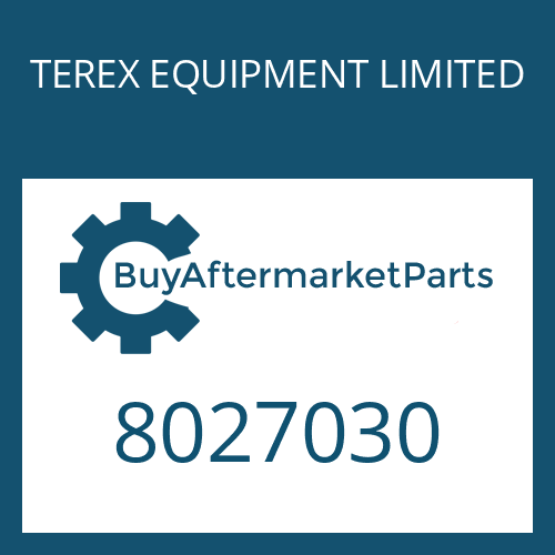 8027030 TEREX EQUIPMENT LIMITED SHIM PLATE