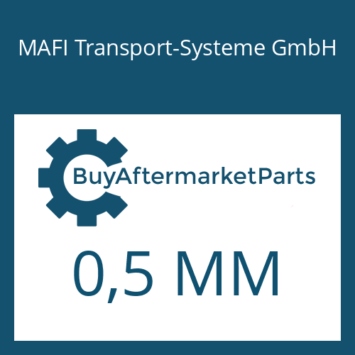 MAFI Transport-Systeme GmbH 0,5 MM - SHIM PLATE