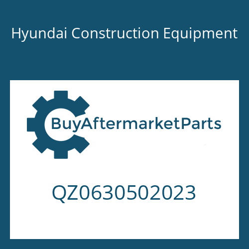 Hyundai Construction Equipment QZ0630502023 - RETAINING RING