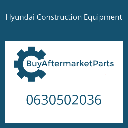 Hyundai Construction Equipment 0630502036 - RETAINING RING