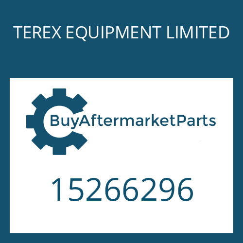 TEREX EQUIPMENT LIMITED 15266296 - SNAP RING