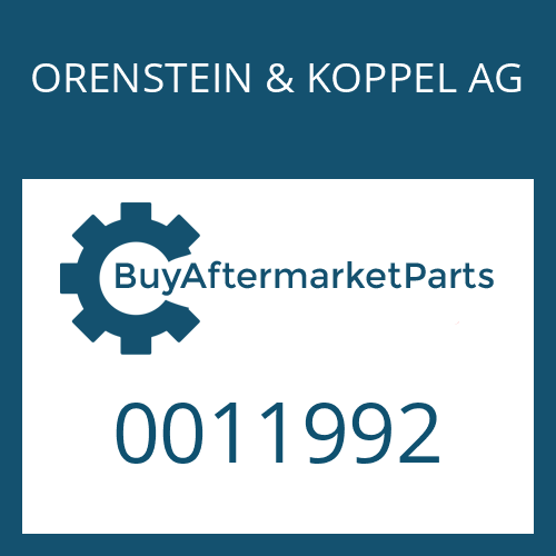 ORENSTEIN & KOPPEL AG 0011992 - SNAP RING