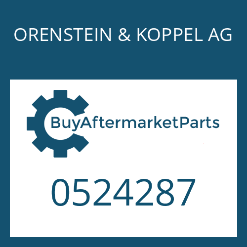 ORENSTEIN & KOPPEL AG 0524287 - SNAP RING