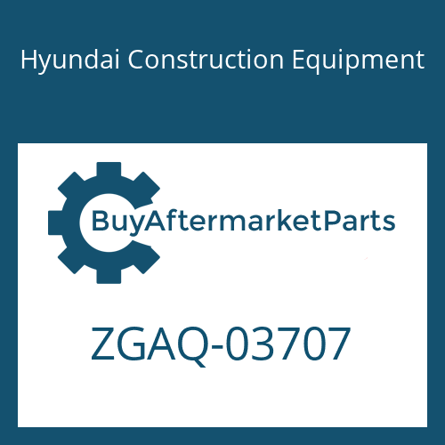 Hyundai Construction Equipment ZGAQ-03707 - PIN-SLOT