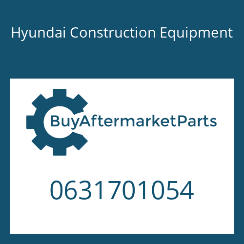 Hyundai Construction Equipment 0631701054 - SPLIT PIN