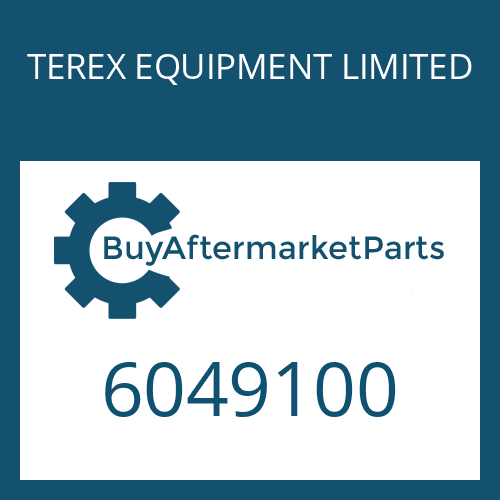 TEREX EQUIPMENT LIMITED 6049100 - O-RING