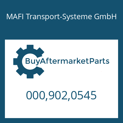 MAFI Transport-Systeme GmbH 000,902,0545 - O-RING