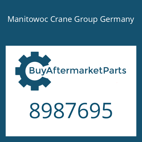8987695 Manitowoc Crane Group Germany O-RING