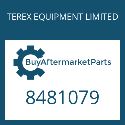 TEREX EQUIPMENT LIMITED 8481079 - O-RING