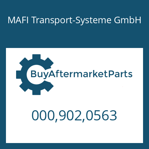 MAFI Transport-Systeme GmbH 000,902,0563 - O-RING