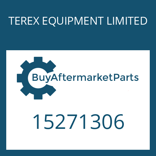 TEREX EQUIPMENT LIMITED 15271306 - O-RING