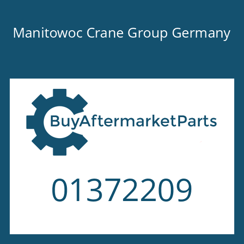 Manitowoc Crane Group Germany 01372209 - O-RING