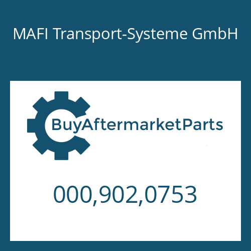 MAFI Transport-Systeme GmbH 000,902,0753 - O-RING