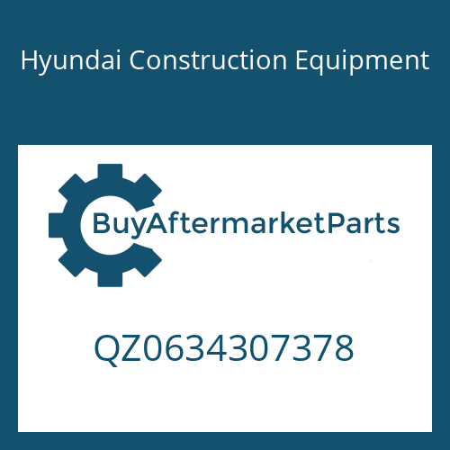 Hyundai Construction Equipment QZ0634307378 - SCRAPER