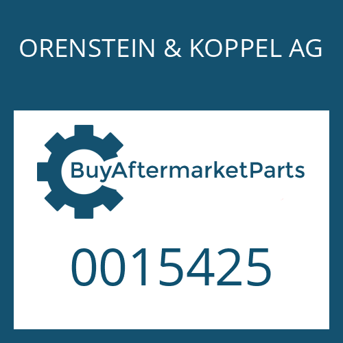 ORENSTEIN & KOPPEL AG 0015425 - SHAFT SEAL