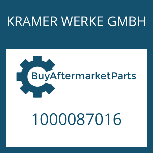 KRAMER WERKE GMBH 1000087016 - FOUR-LIP RING