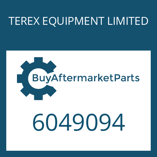 TEREX EQUIPMENT LIMITED 6049094 - O-RING