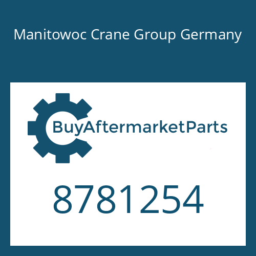 Manitowoc Crane Group Germany 8781254 - SHAFT SEAL