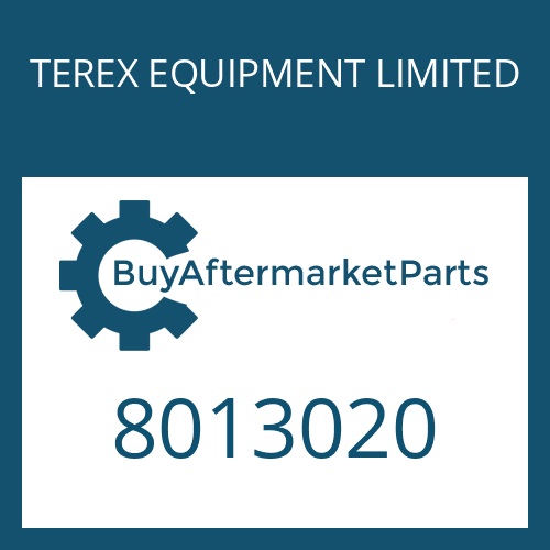 TEREX EQUIPMENT LIMITED 8013020 - SEALING RING