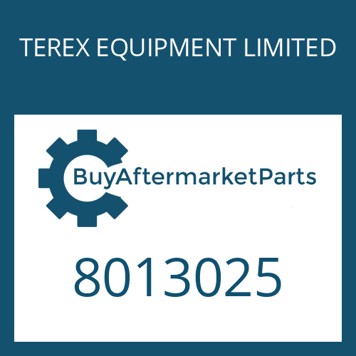 8013025 TEREX EQUIPMENT LIMITED SEALING RING