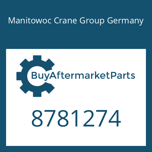 8781274 Manitowoc Crane Group Germany SEALING RING